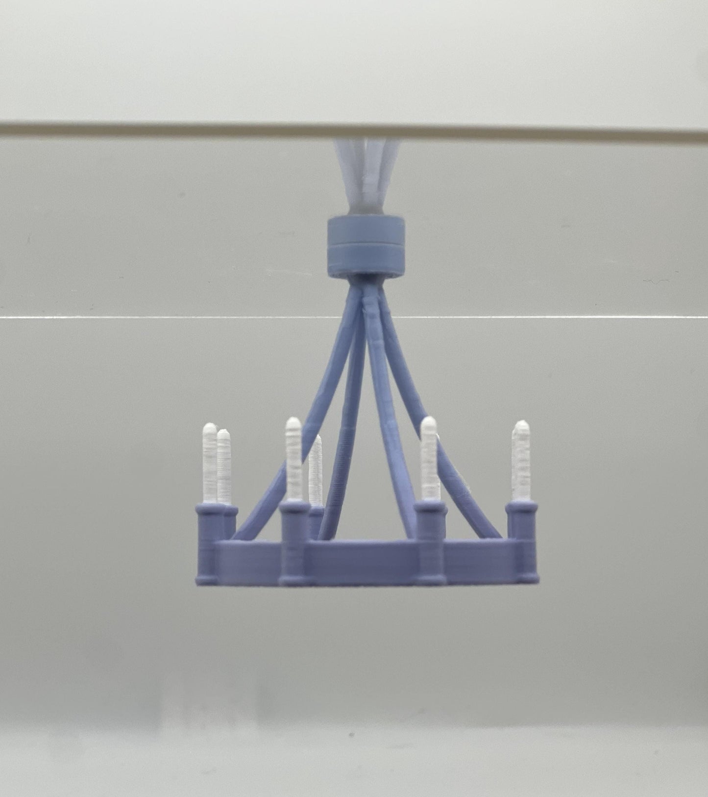 Magnetic Candle Chandelier – Hanging Jumping Spider Perch Decor