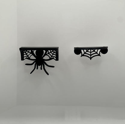 Magnetic Spider & Web Ledges for Jumping Spiders | Decor