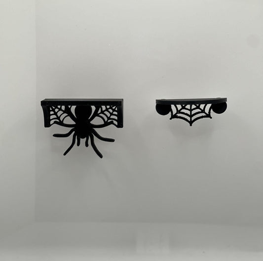 Magnetic Spider & Web Ledges for Jumping Spiders | Decor