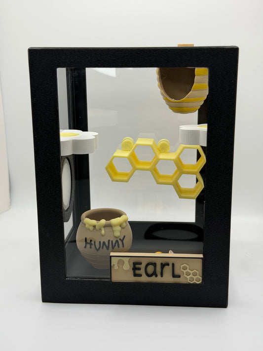 Bee & Daisy Decor Set for Jumping Spider Enclosures