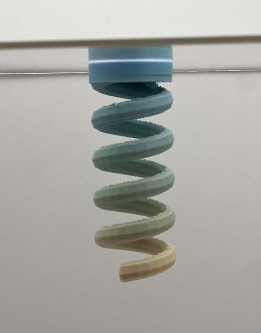 Magnetic Spiral Perch Ledge – Hanging Jumping Spider Climber