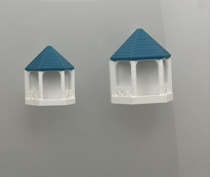Mini Magnetic Gazebo Ledges Hides for Jumping Spiders | Enclosure Decor