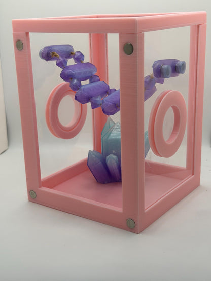 Crystal Magnetic Bridge Jumping Spider Enclosure Decor | Ledge