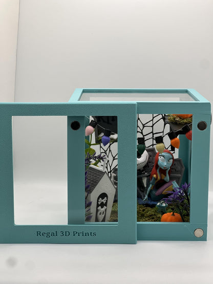 Fully Decorated Jumping Spider Enclosure | Habitat