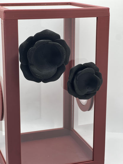 Jumping Spider Rose Magnetic Hide | Decor | Enclosure Decor