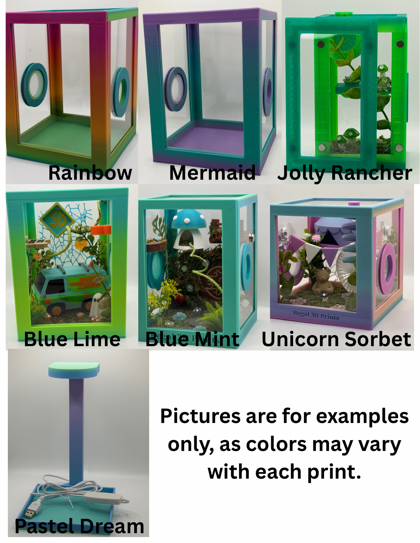 Witchy Altar-Themed Jumping Spider Magnetic Enclosure | Habitat