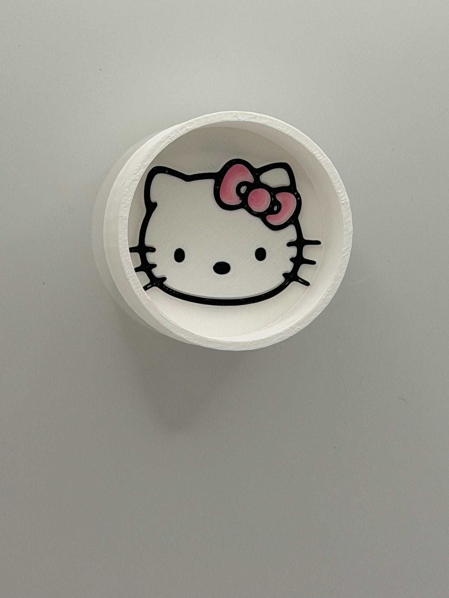 Pink Héllo Kìtty Inspired Bow Magnetic Decor Set | Jumping Spiders | Hide & Ledges