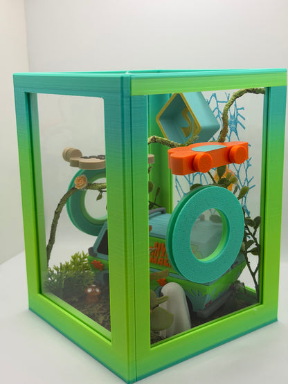 Mystery Van–Inspired Jumping Spider Enclosure | Habitat