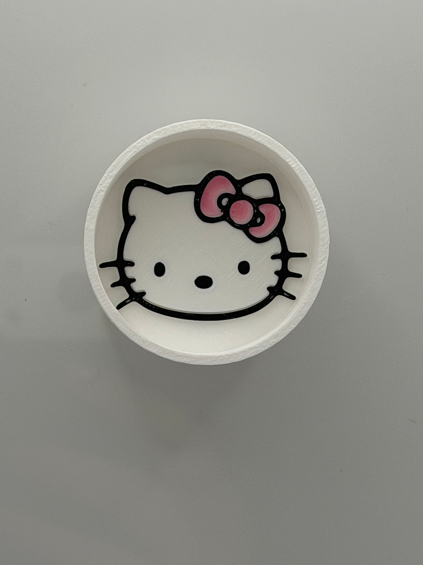 Pink Héllo Kìtty Inspired Bow Magnetic Decor Set | Jumping Spiders | Hide & Ledges