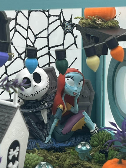 Fully Decorated Jumping Spider Enclosure | Habitat