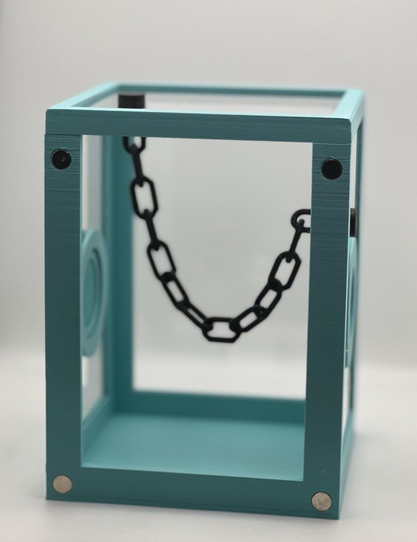 Magnetic Hanging Chain Bridge – Jumping Spider Perch | Ledge | Shelf