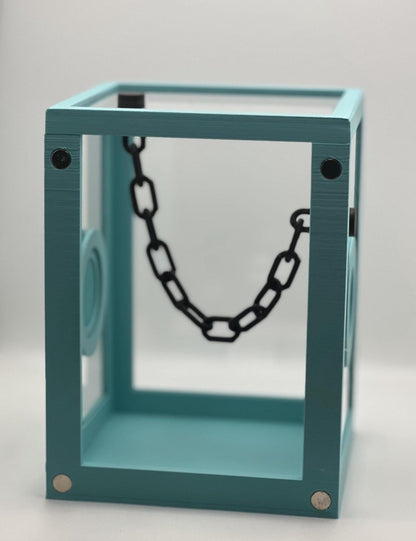 Magnetic Hanging Chain Bridge – Jumping Spider Perch | Ledge | Shelf